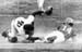 Baseball Home B&W